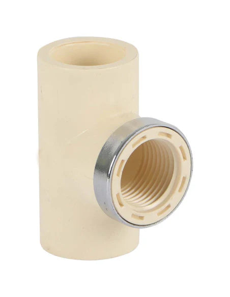 ER CPVC Tee 90 deg adaptor with GM