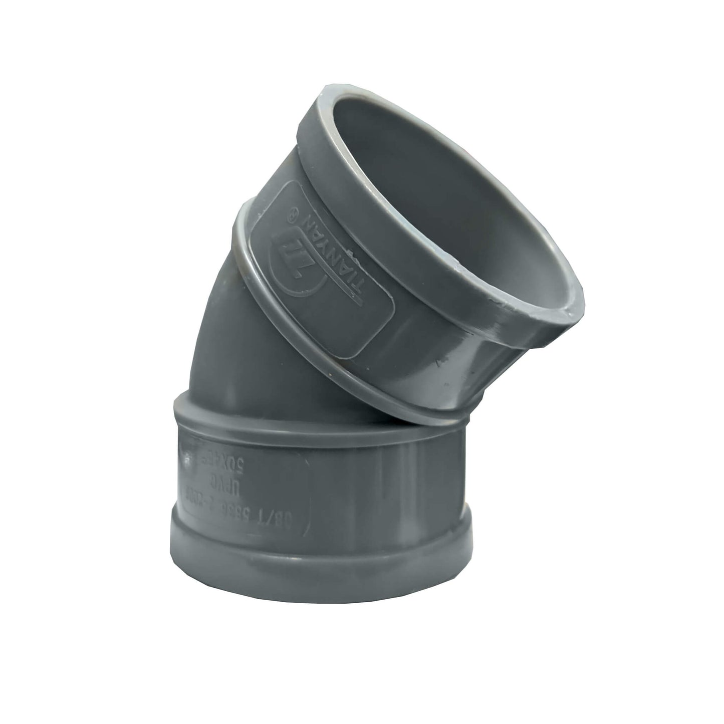 ER D PVC Elbow 45 deg