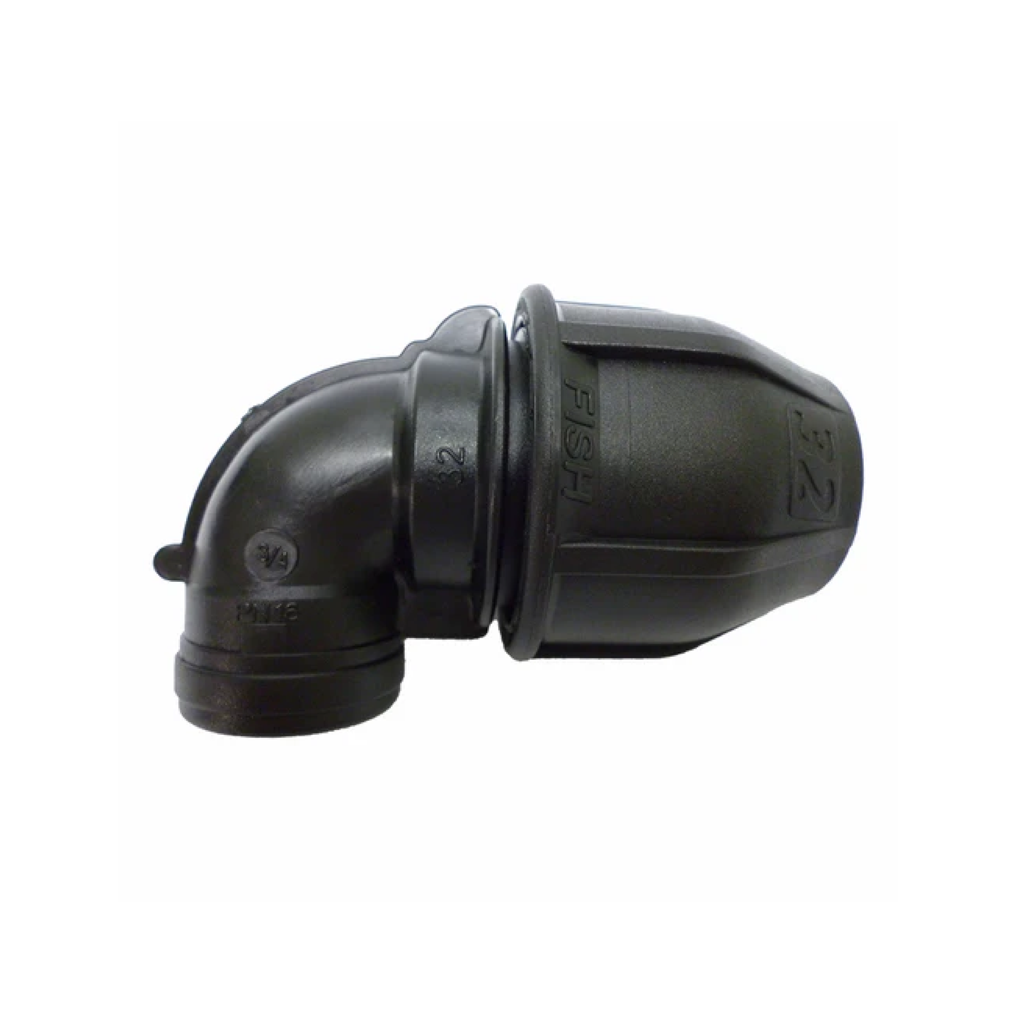 Fish PP Compression Female Elbow 90deg