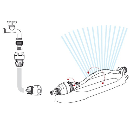 GF Oscillator Sprinkler Comet