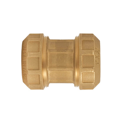 EasyFit Brass Polypipes Compression Straight Union