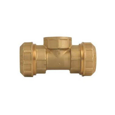 EasyFit Brass Polypipes Compression Equal Tee