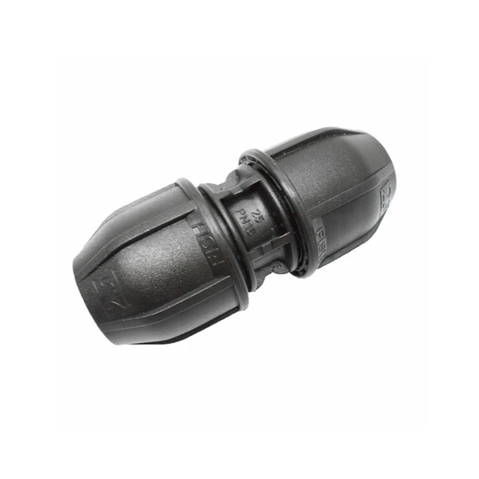 Fish PP Compression Straight Coupler