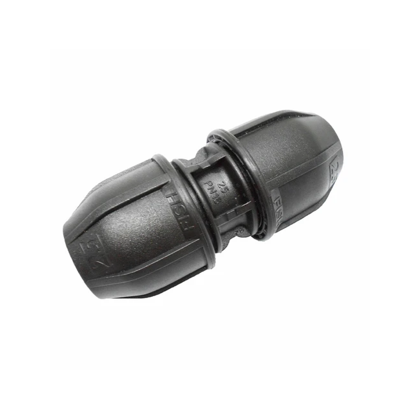 Fish PP Compression Straight Coupler
