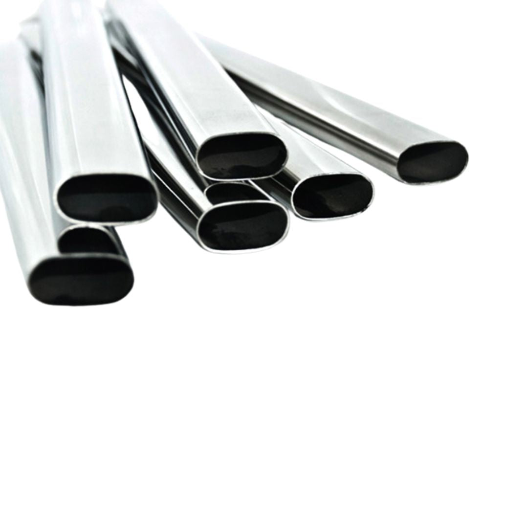 SS316 Oval Tube Mirror Finish